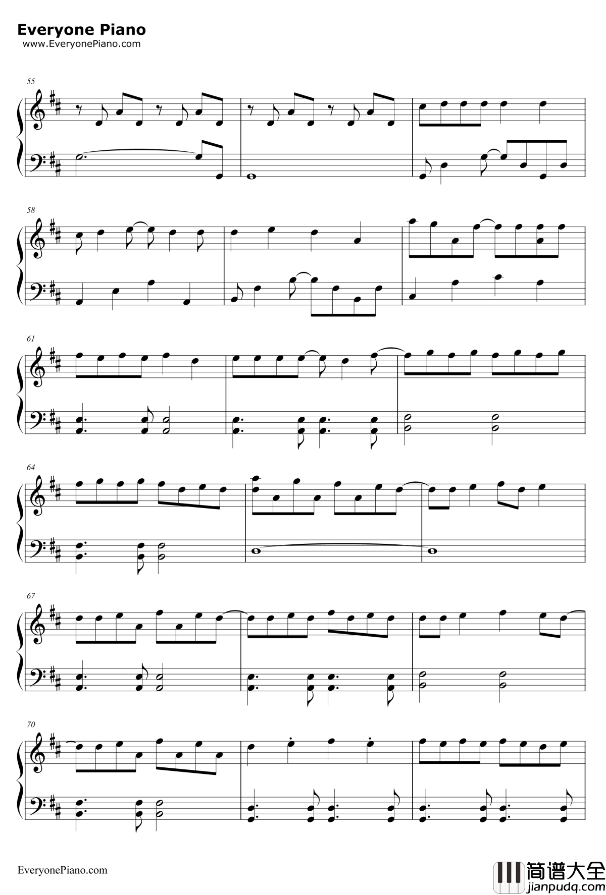 Love_Story_Meets_Viva_La_Vida钢琴谱_ThePianoGuys_