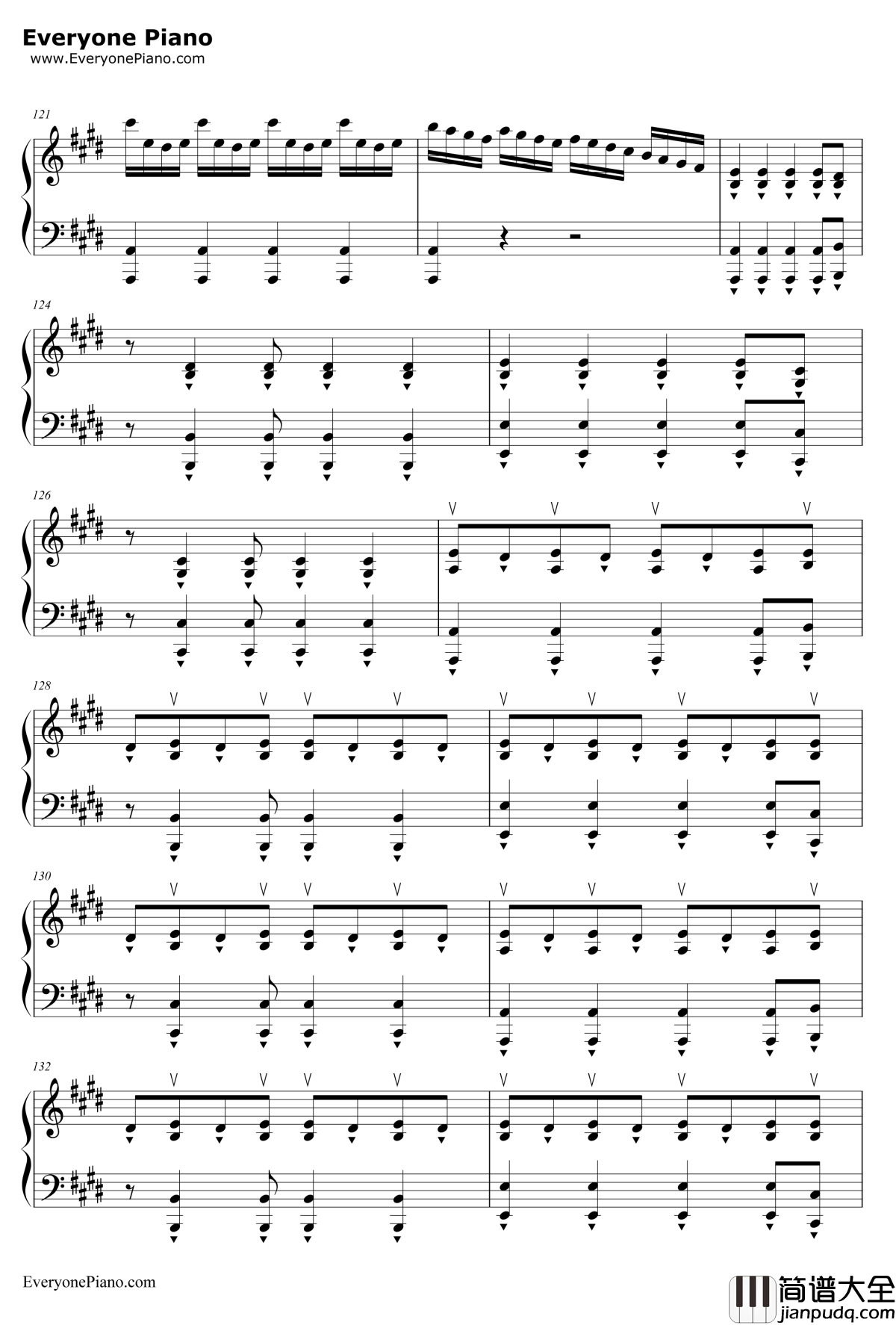 Love_Story_Meets_Viva_La_Vida钢琴谱_ThePianoGuys_