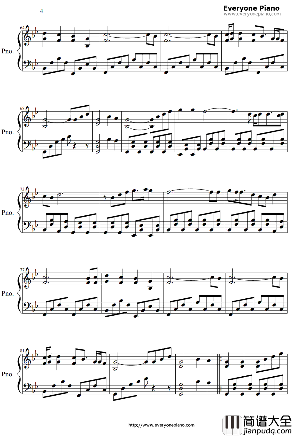 Hey_Brother钢琴谱_Avicii