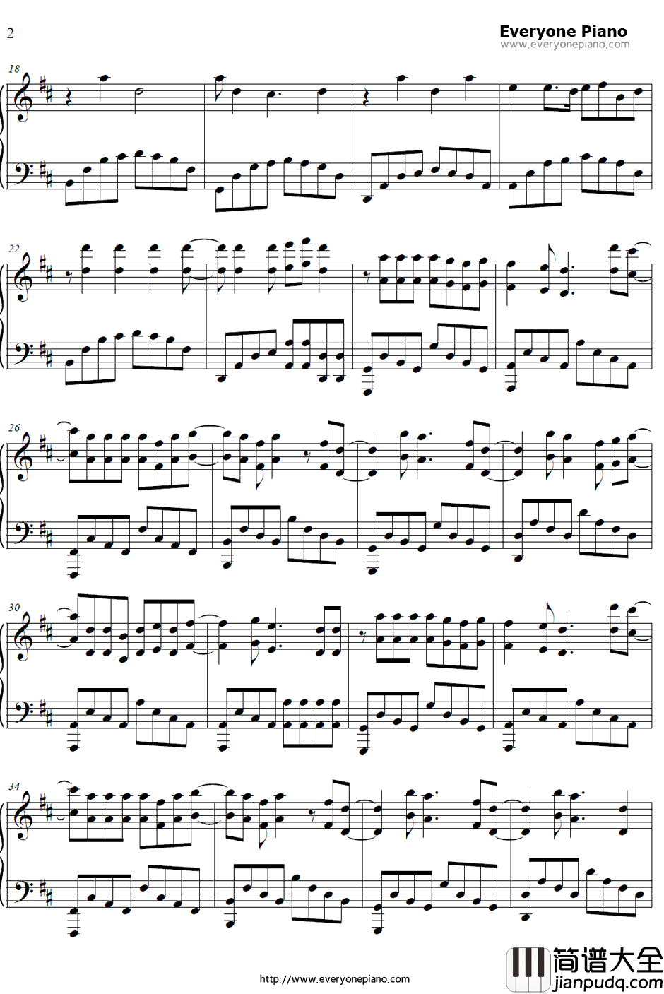 Wonderful_Wonder_World钢琴谱_Yun*chi_记录的地平线第二季ED