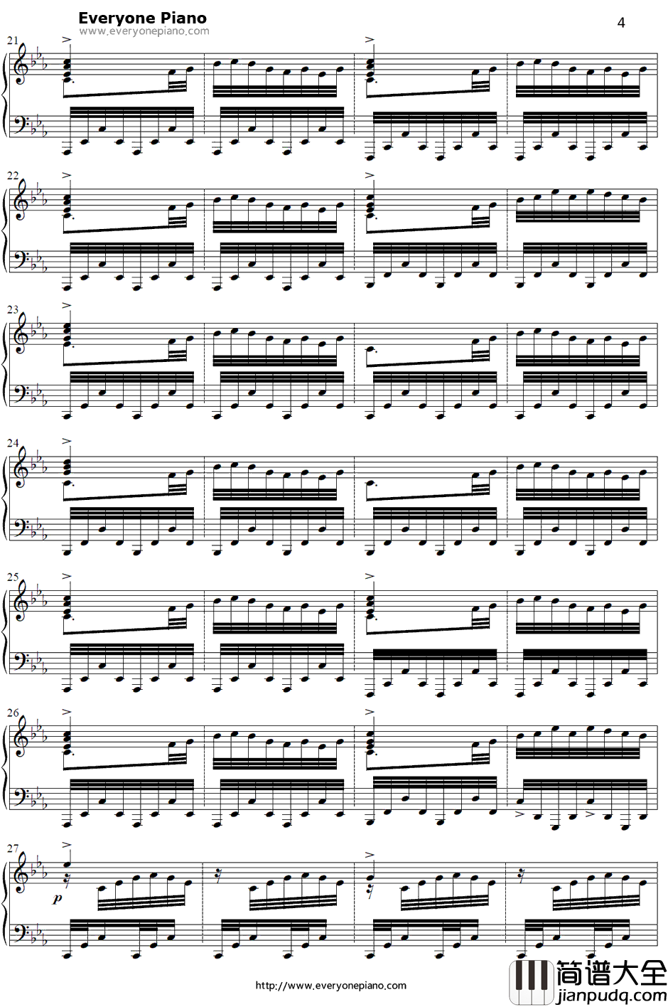 Final_Frontier钢琴谱_ThomasBergersen_星际穿越插曲