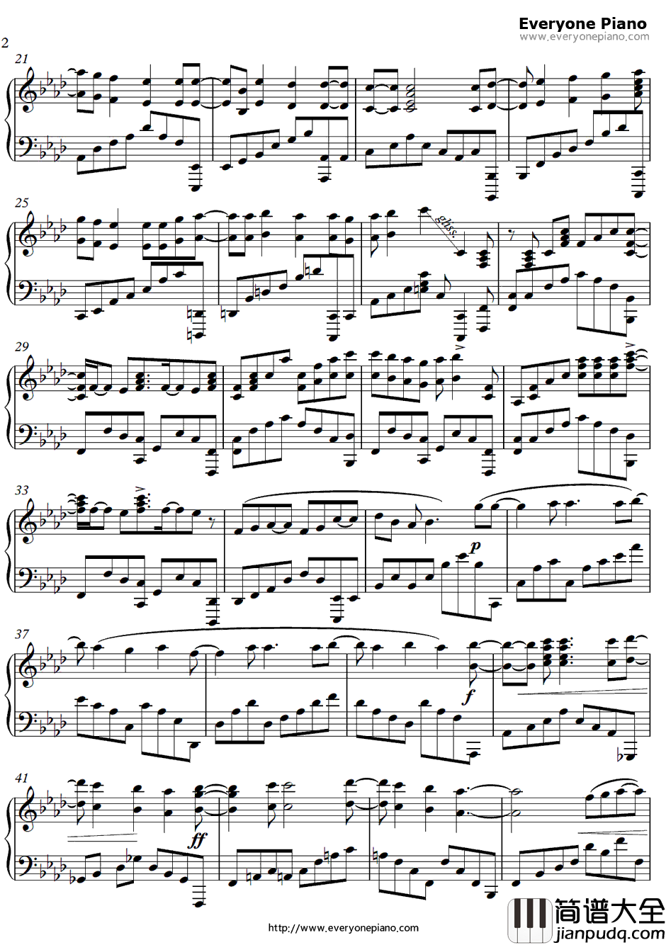 Rising_Hope钢琴谱_LiSA_魔法科高中的劣等生OP1