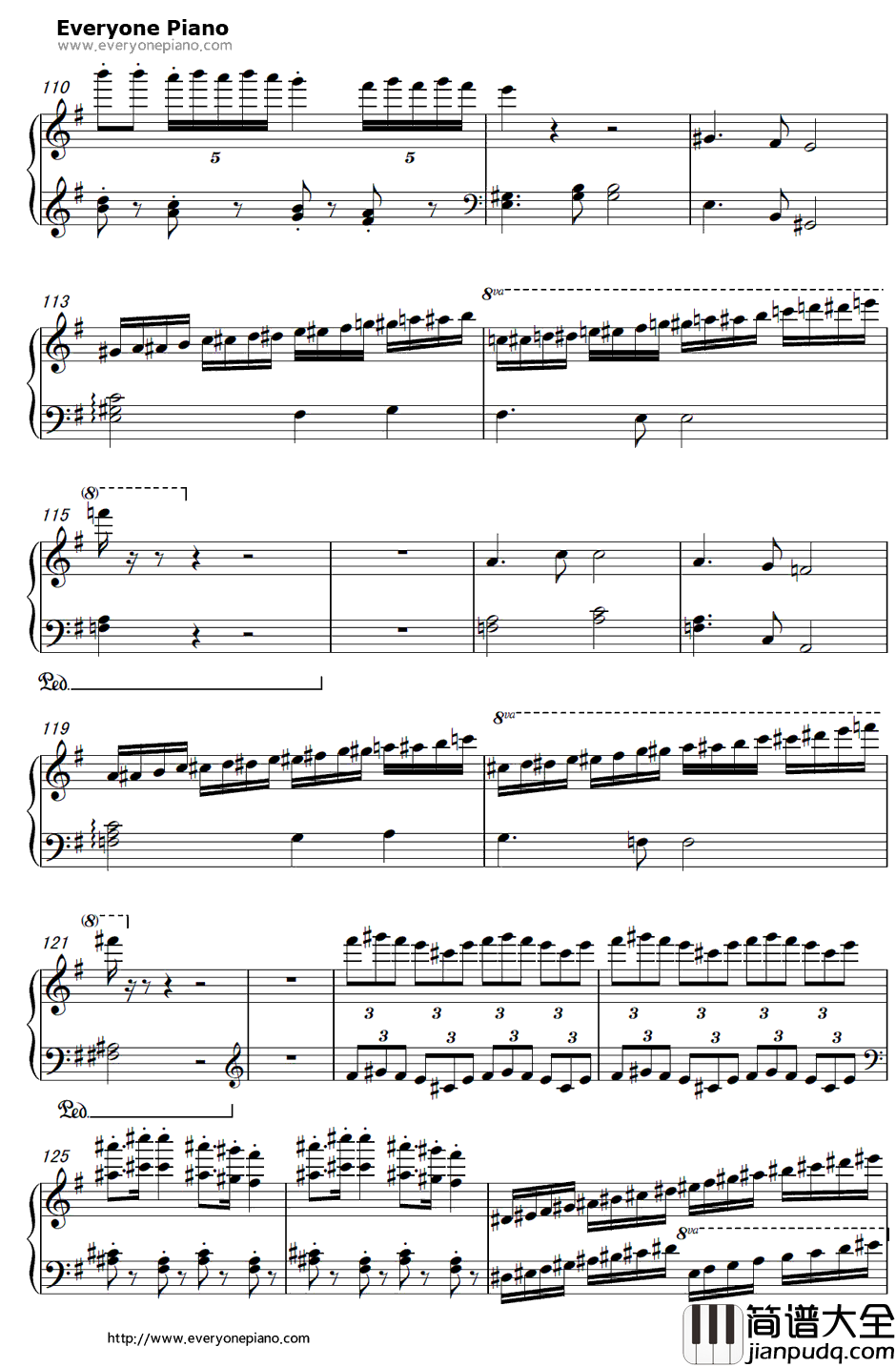 New_World_Concerto钢琴谱_马克西姆_新世界钢琴协奏曲