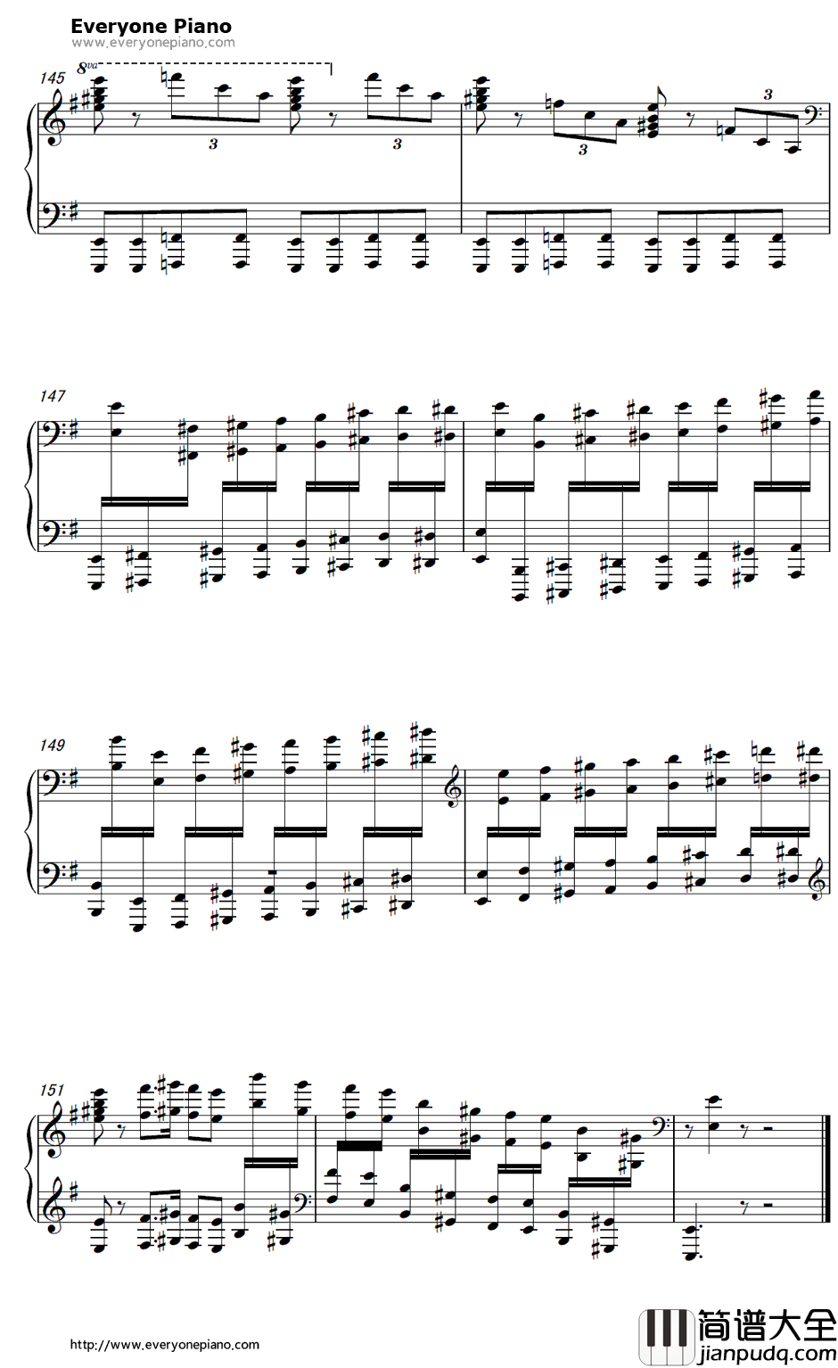 New_World_Concerto钢琴谱_马克西姆_新世界钢琴协奏曲