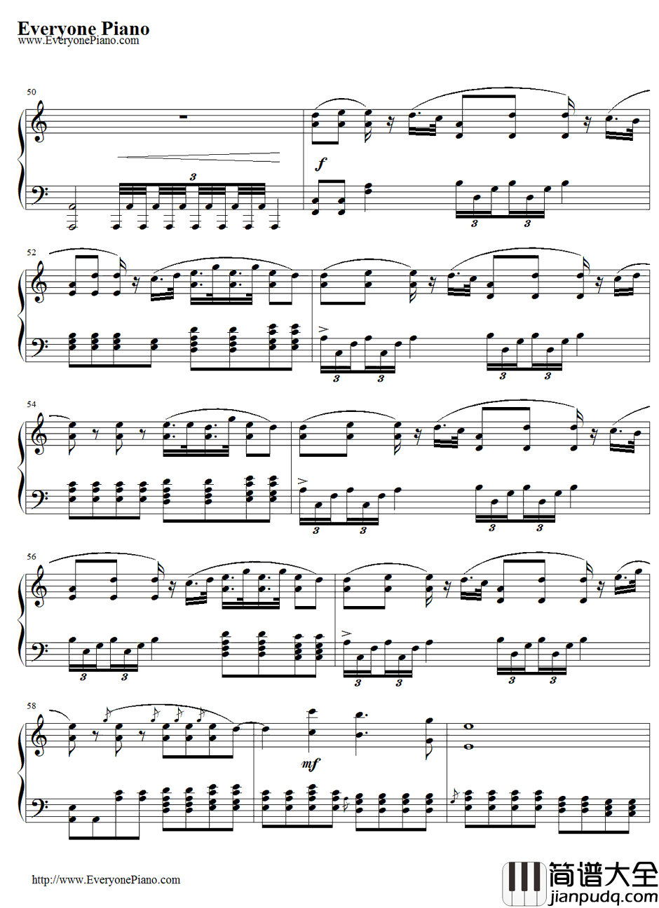 新地球钢琴谱_林俊杰