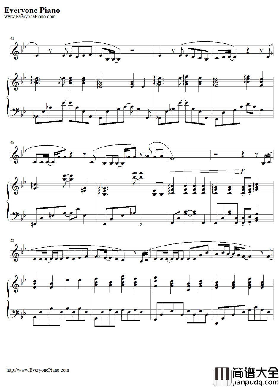 桜の花びらたち钢琴谱_前田敦子（AKB48）_伴奏版_前田敦子_AKB48