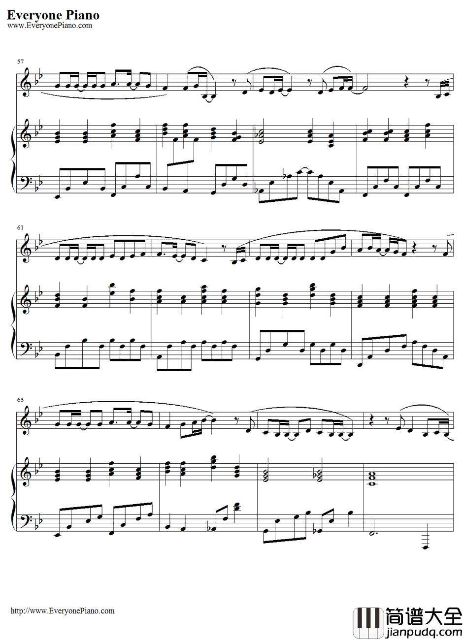 桜の花びらたち钢琴谱_前田敦子（AKB48）_伴奏版_前田敦子_AKB48