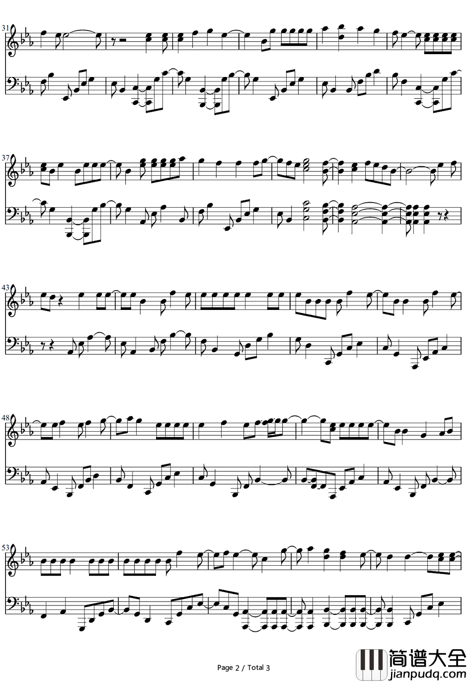 FT.钢琴谱_FUNKIST_妖精的尾巴OP3