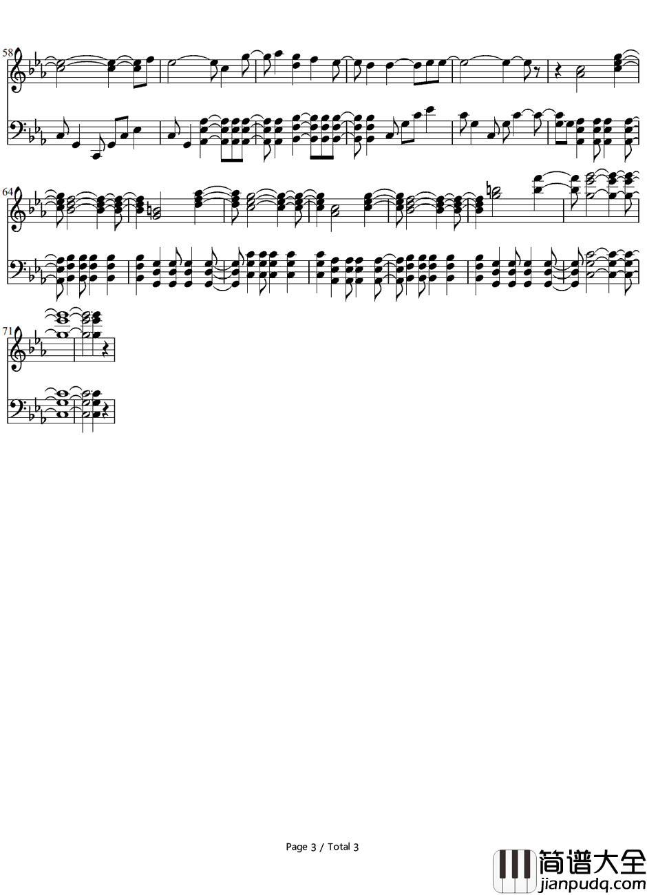 FT.钢琴谱_FUNKIST_妖精的尾巴OP3