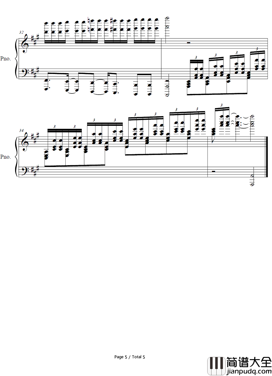 その声を覚えてる钢琴谱_河野万里奈_物语系列2ndSeasonED2