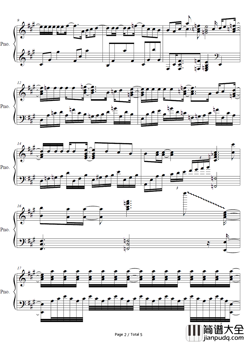 その声を覚えてる钢琴谱_河野万里奈_物语系列2ndSeasonED2