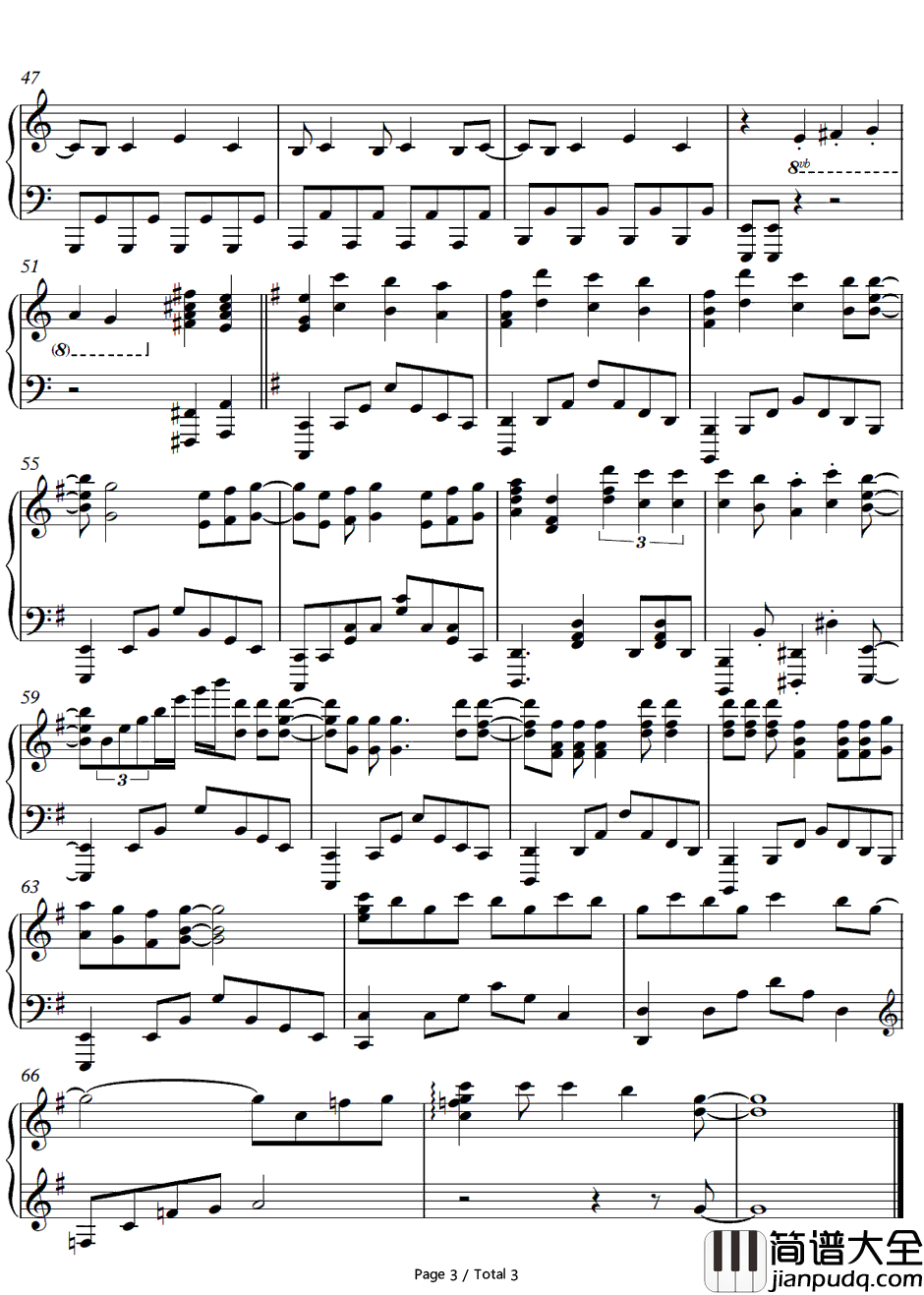 ANGEL钢琴谱_angela(アンジェラ)_核爆默示录OP