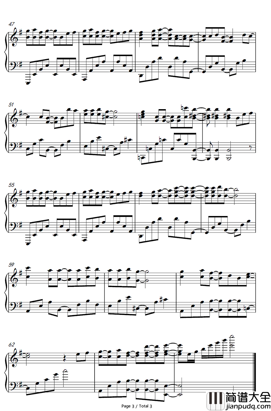 闪光のPRISONER钢琴谱_南里侑香_魔法战争OP