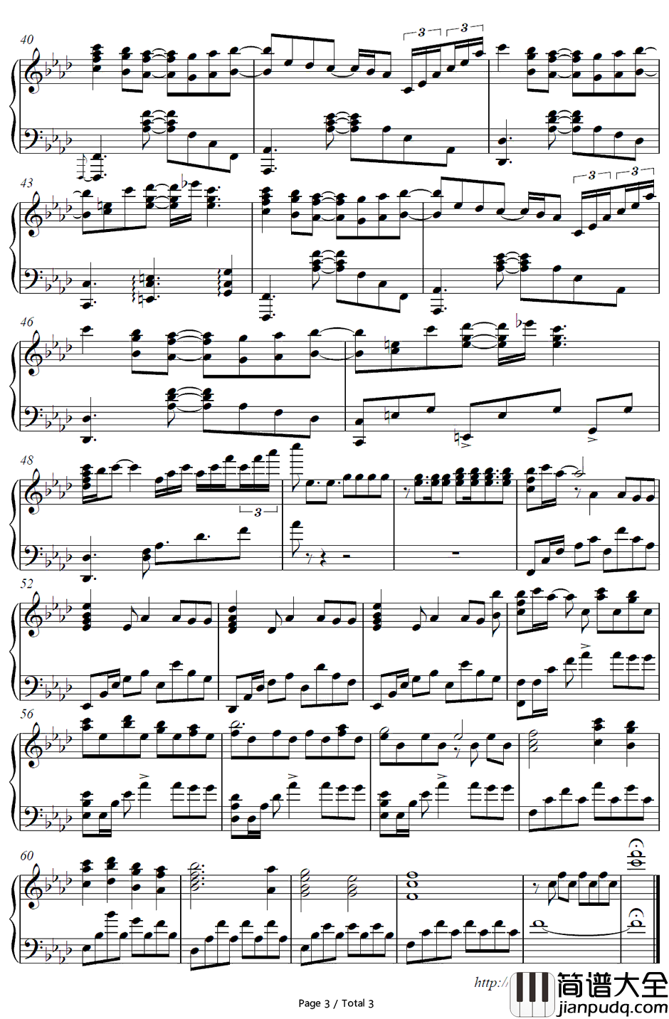 夜明け生まれ来る少女钢琴谱_高桥洋子_灼眼的夏娜ED1