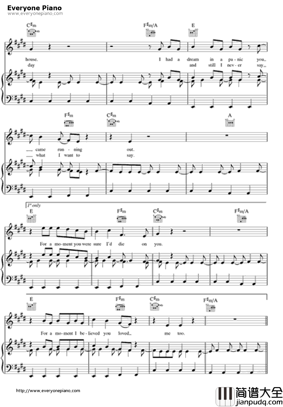 Good_Thing钢琴谱_SamSmith