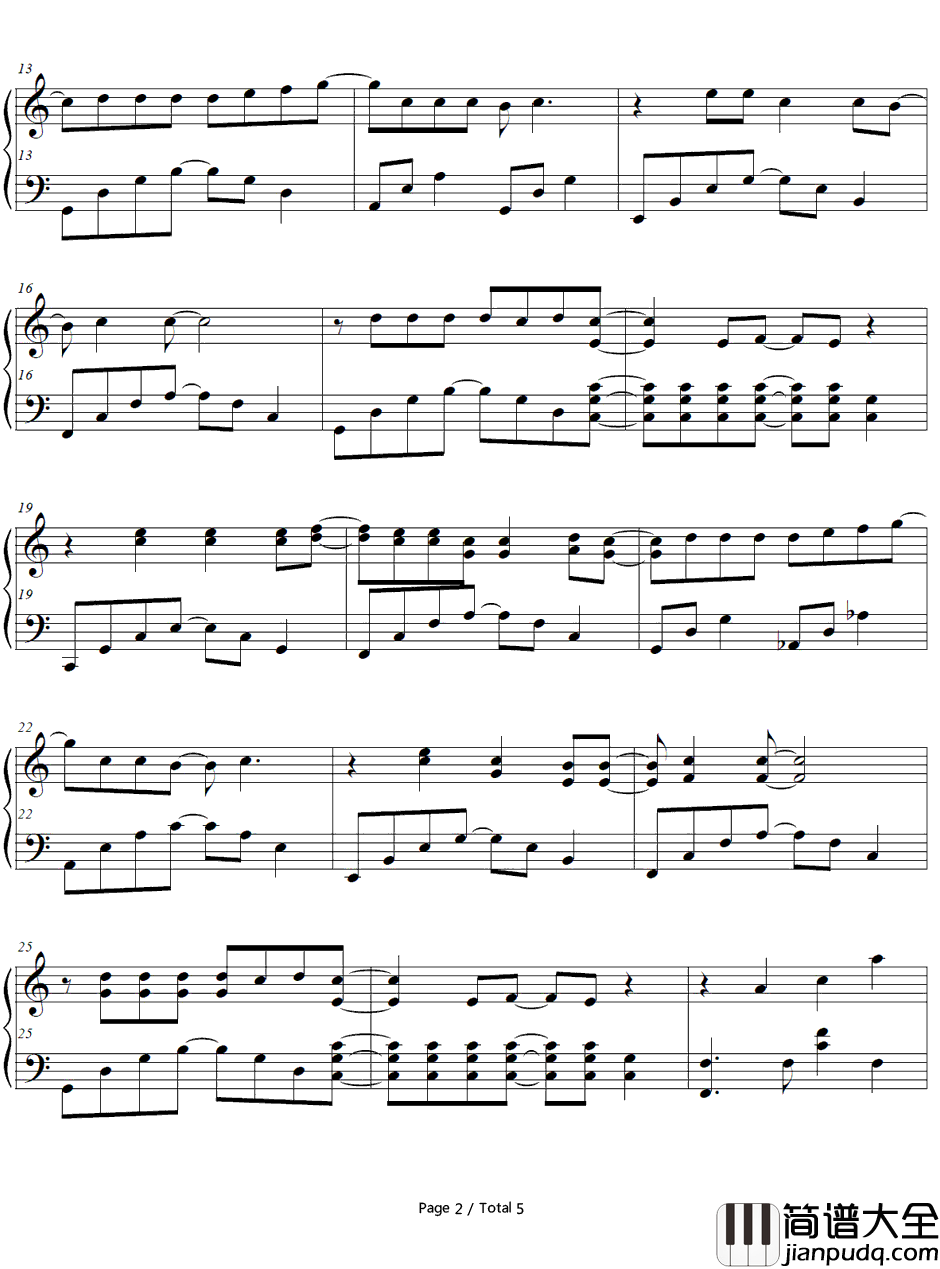 指望远镜钢琴谱_乃木坂46_天方魔谭MAGIED