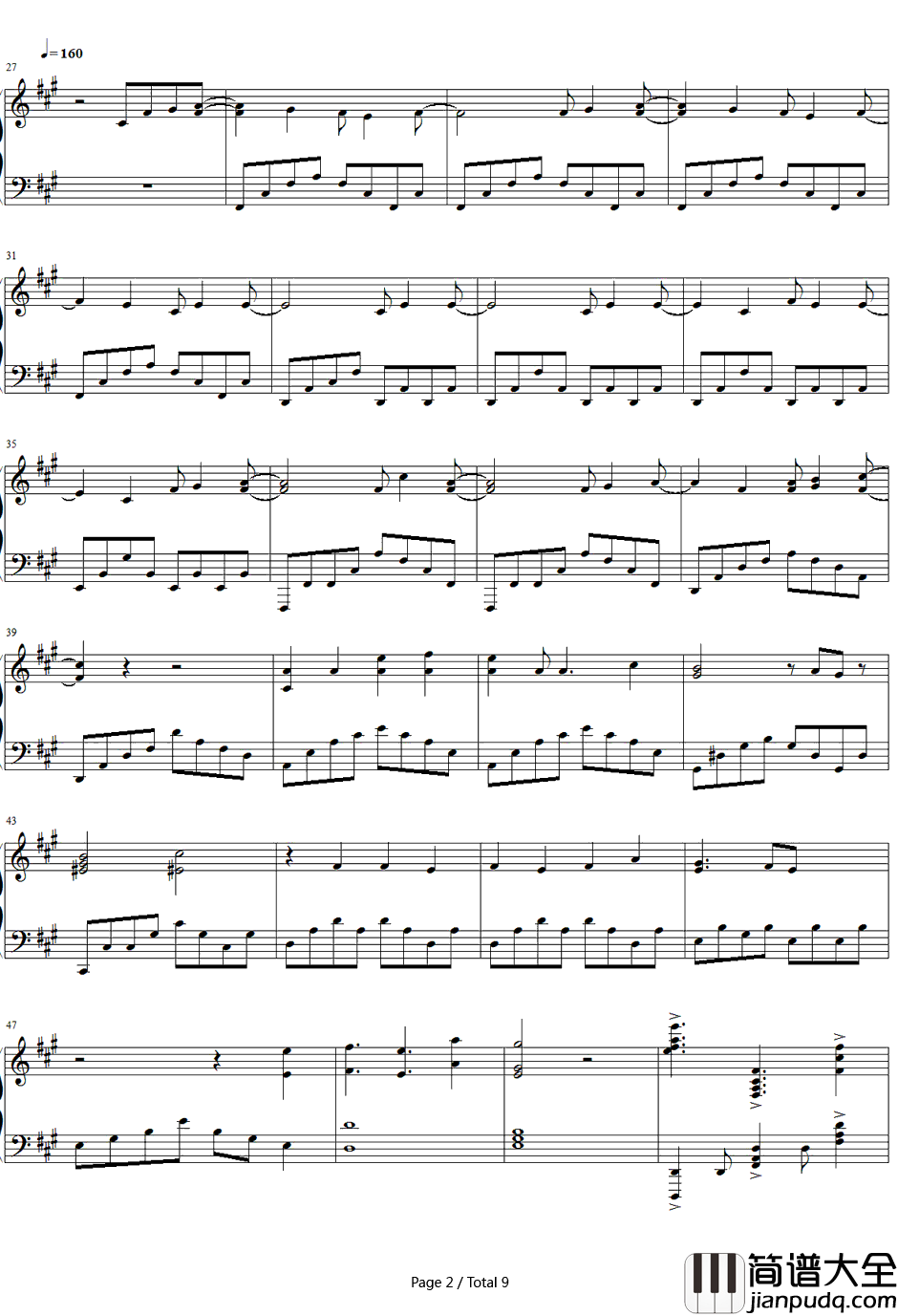 Let_Me_Hear钢琴谱_FearandloathinginLasVegas_寄生兽生命的准则OP