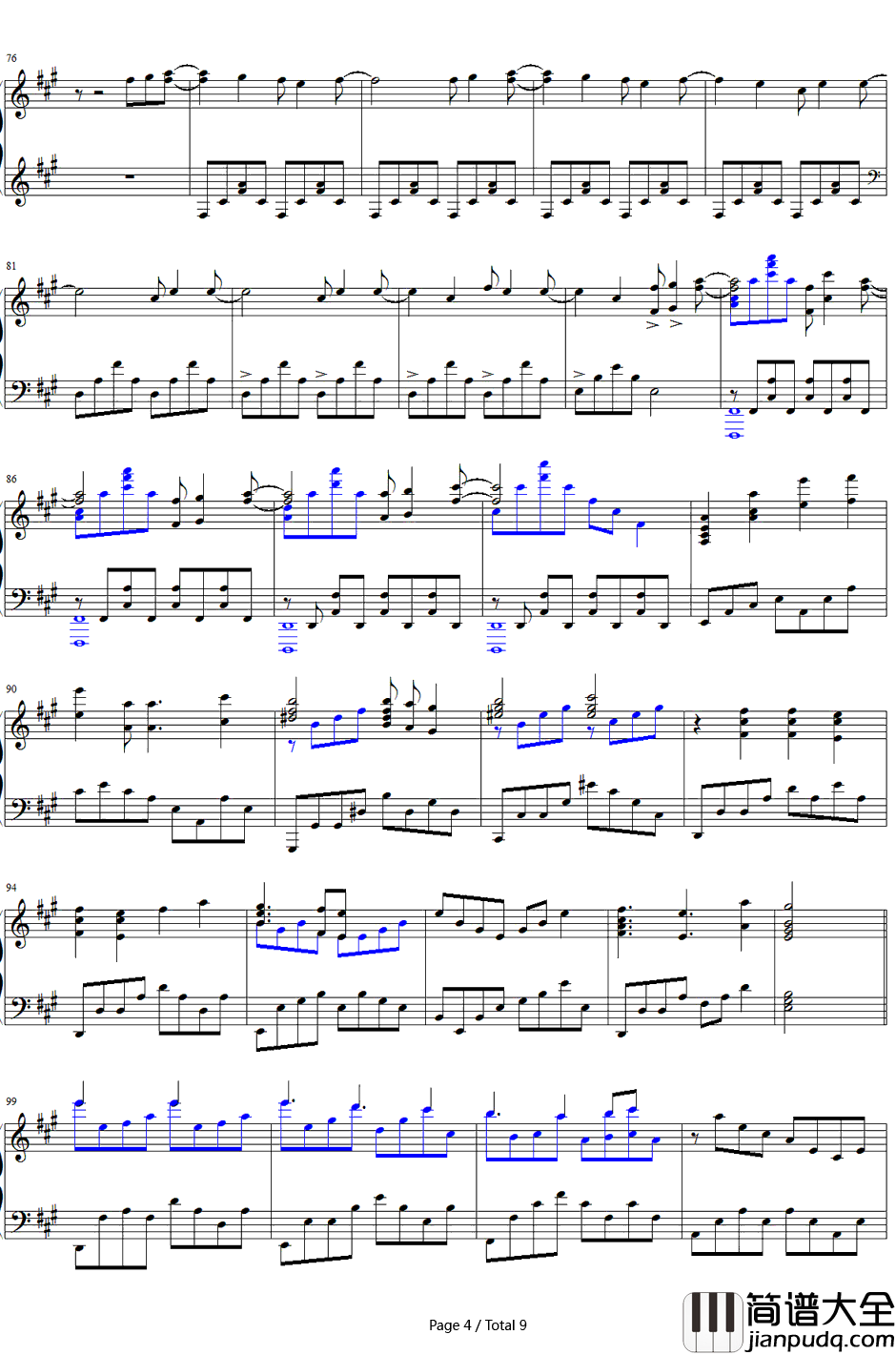 Let_Me_Hear钢琴谱_FearandloathinginLasVegas_寄生兽生命的准则OP