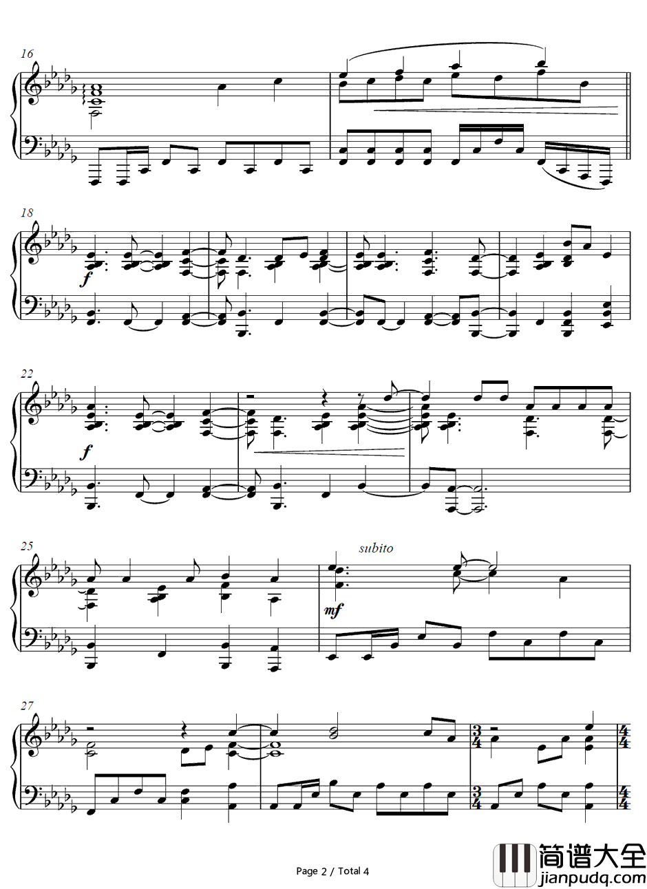 Futuristic_Imagination钢琴谱_schoolfoodpunishment_东之伊甸ED