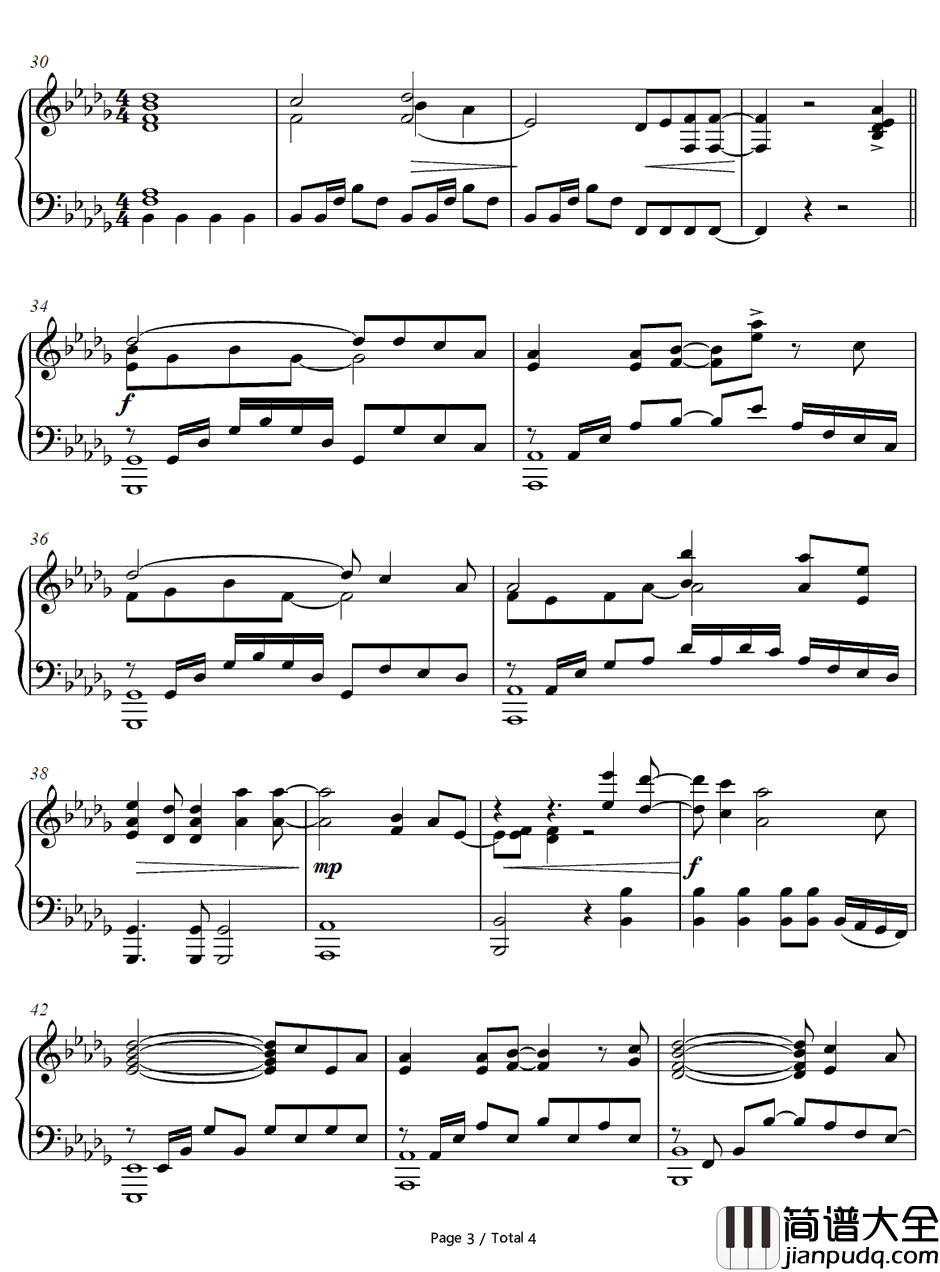 Futuristic_Imagination钢琴谱_schoolfoodpunishment_东之伊甸ED