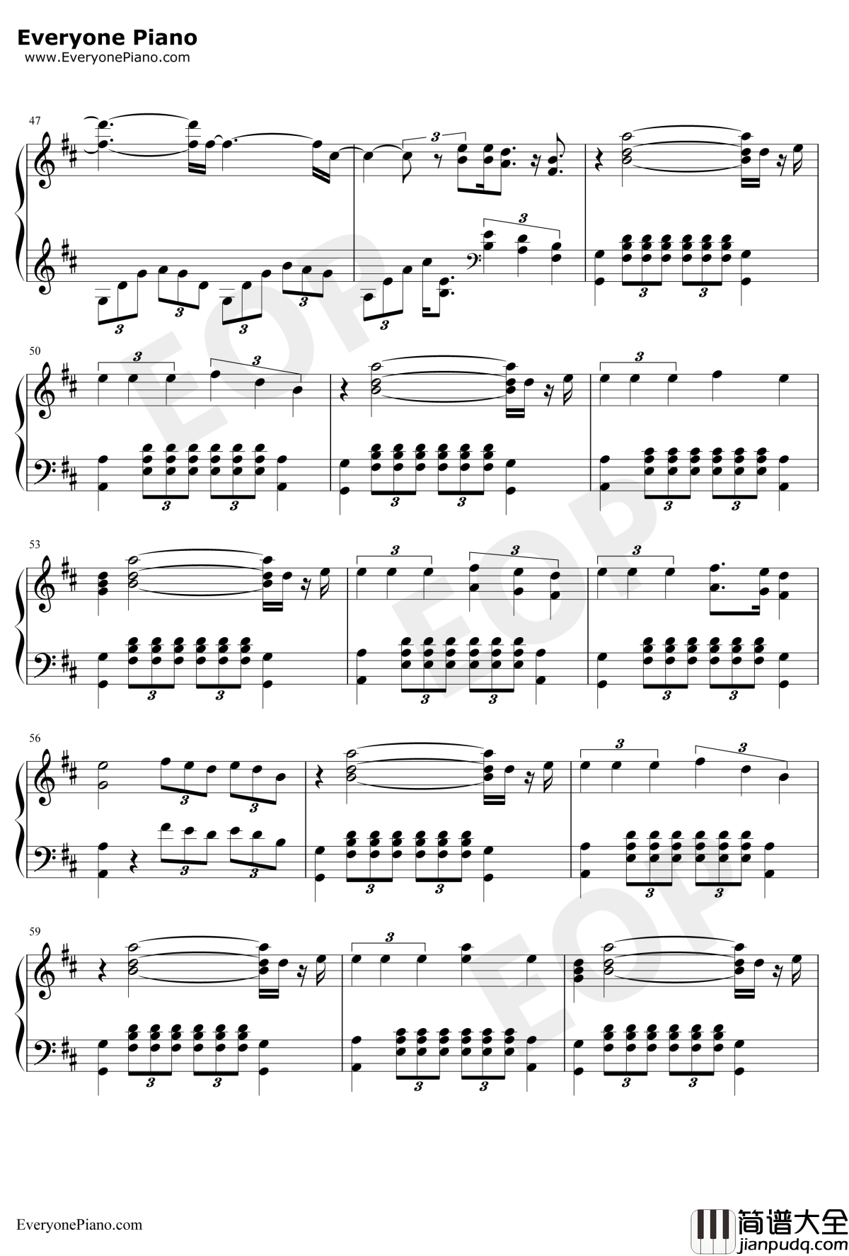 Stockholm_Syndrome钢琴谱_OneDirection