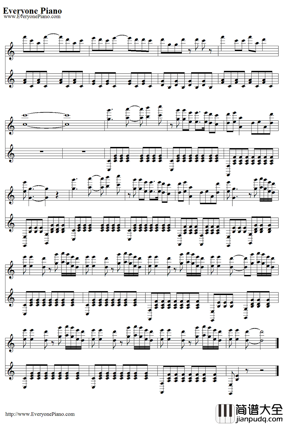 Secrets钢琴谱_MaryLambert&B.o.B_MaryLambert&B.o.B