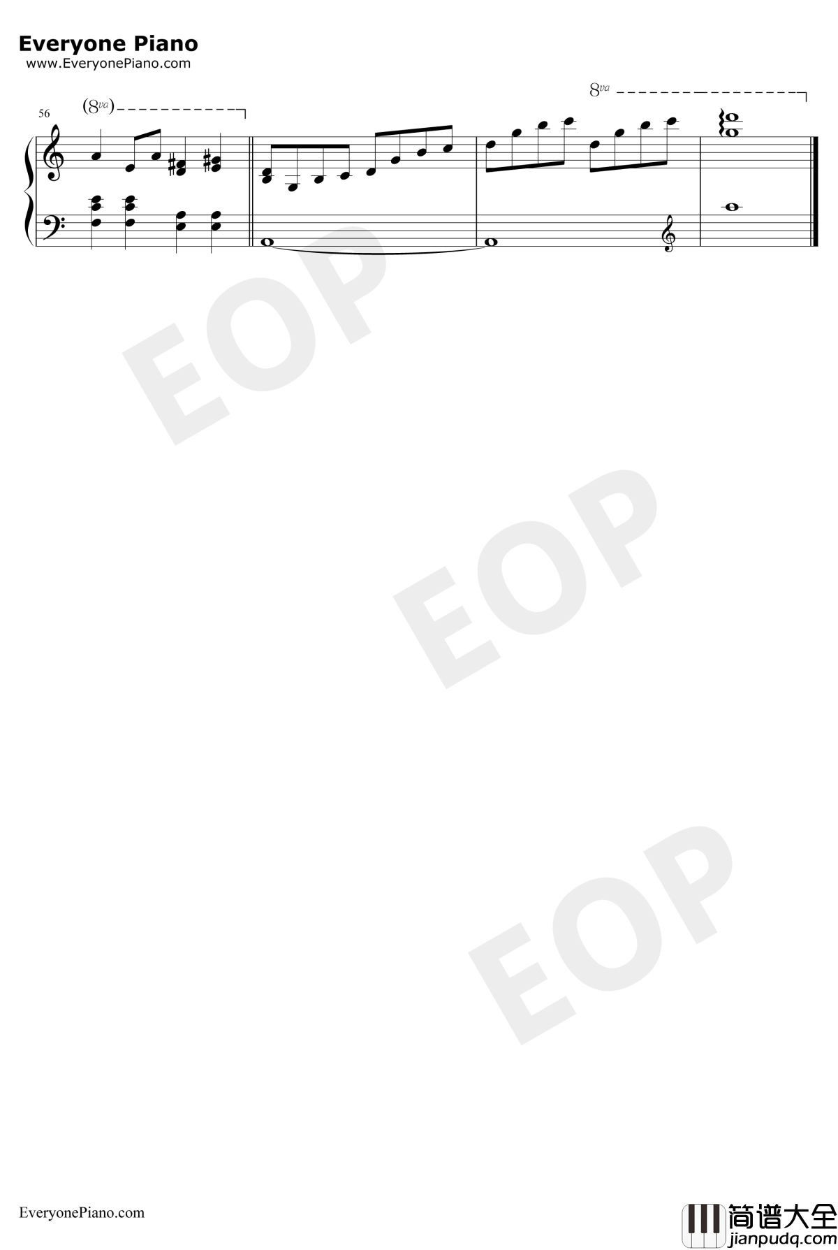 Energy_Flow钢琴谱_坂本龙一