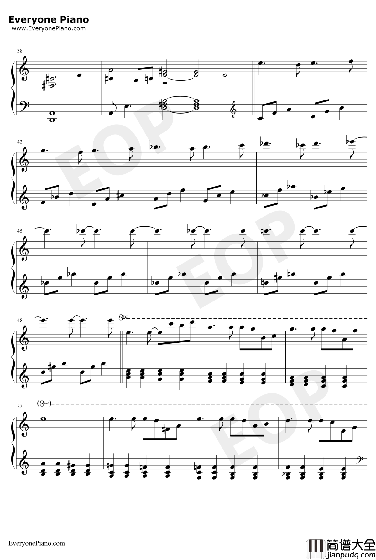 Energy_Flow钢琴谱_坂本龙一