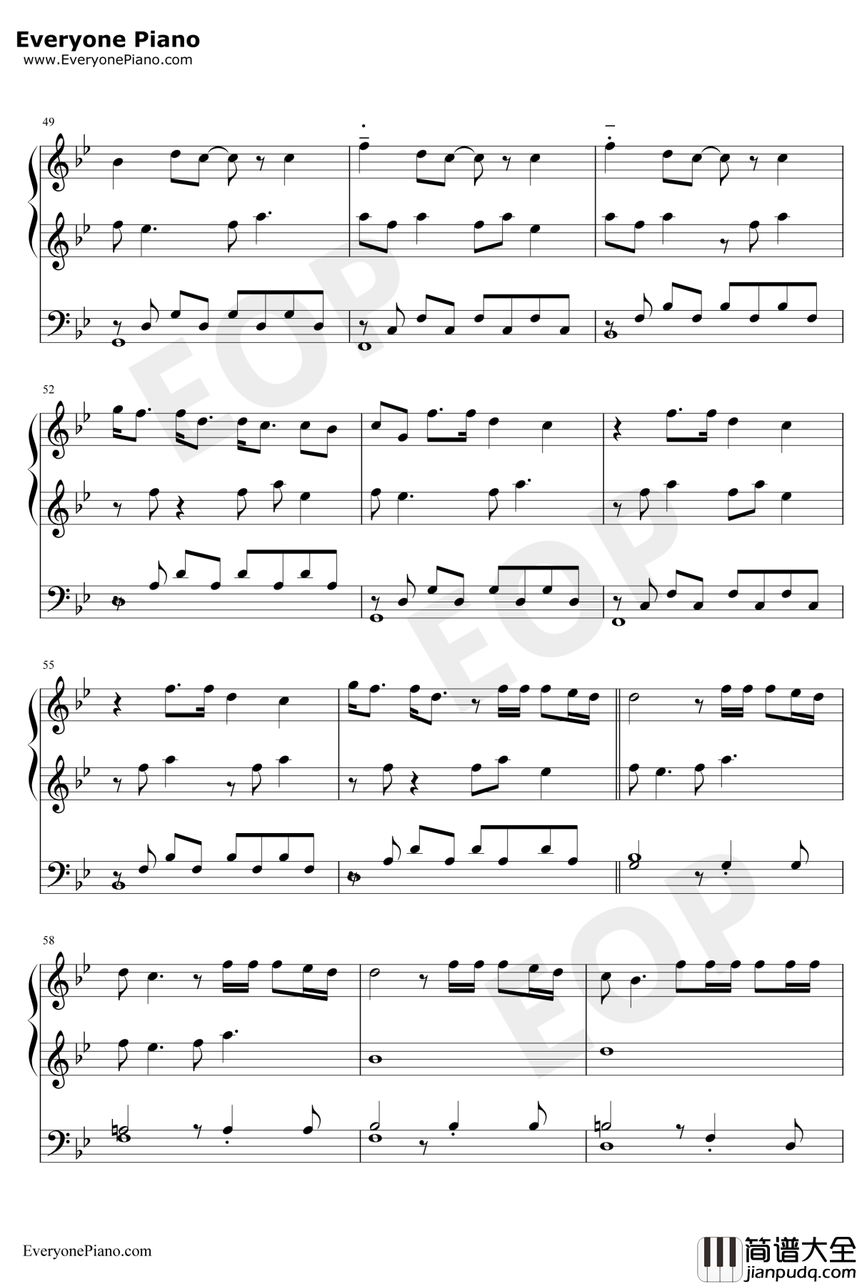 Thank_U_Next钢琴谱_ArianaGrande