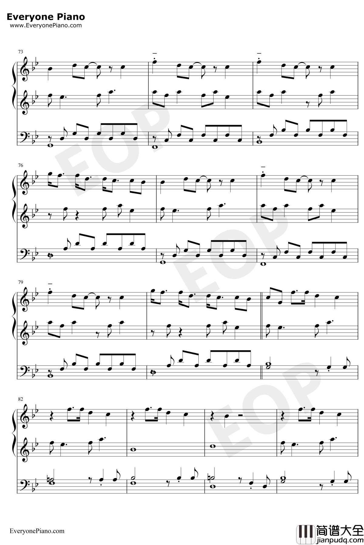 Thank_U_Next钢琴谱_ArianaGrande