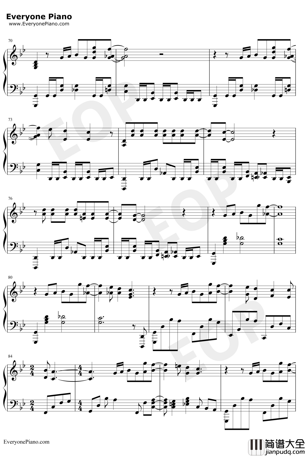 Cirice钢琴谱_Ghost_Church