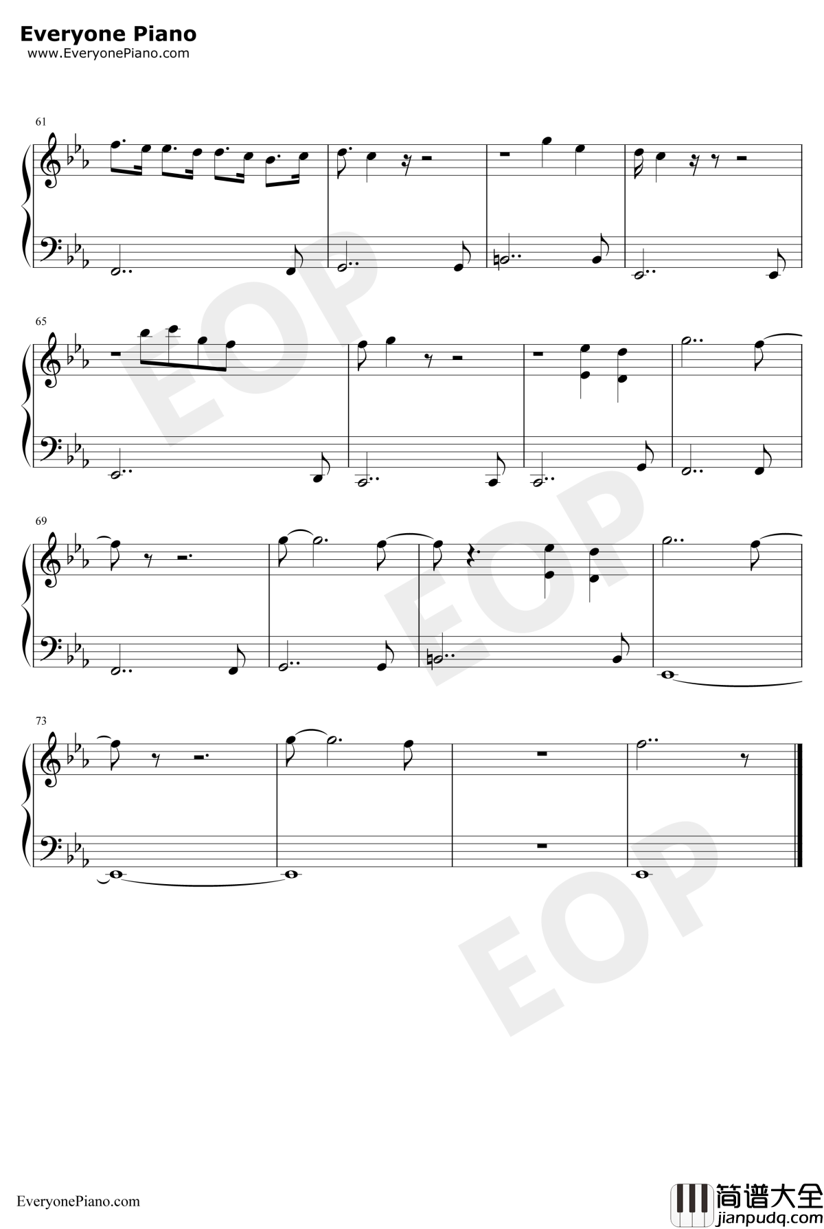 Slow_Dancing_in_the_Dark钢琴谱_Joji