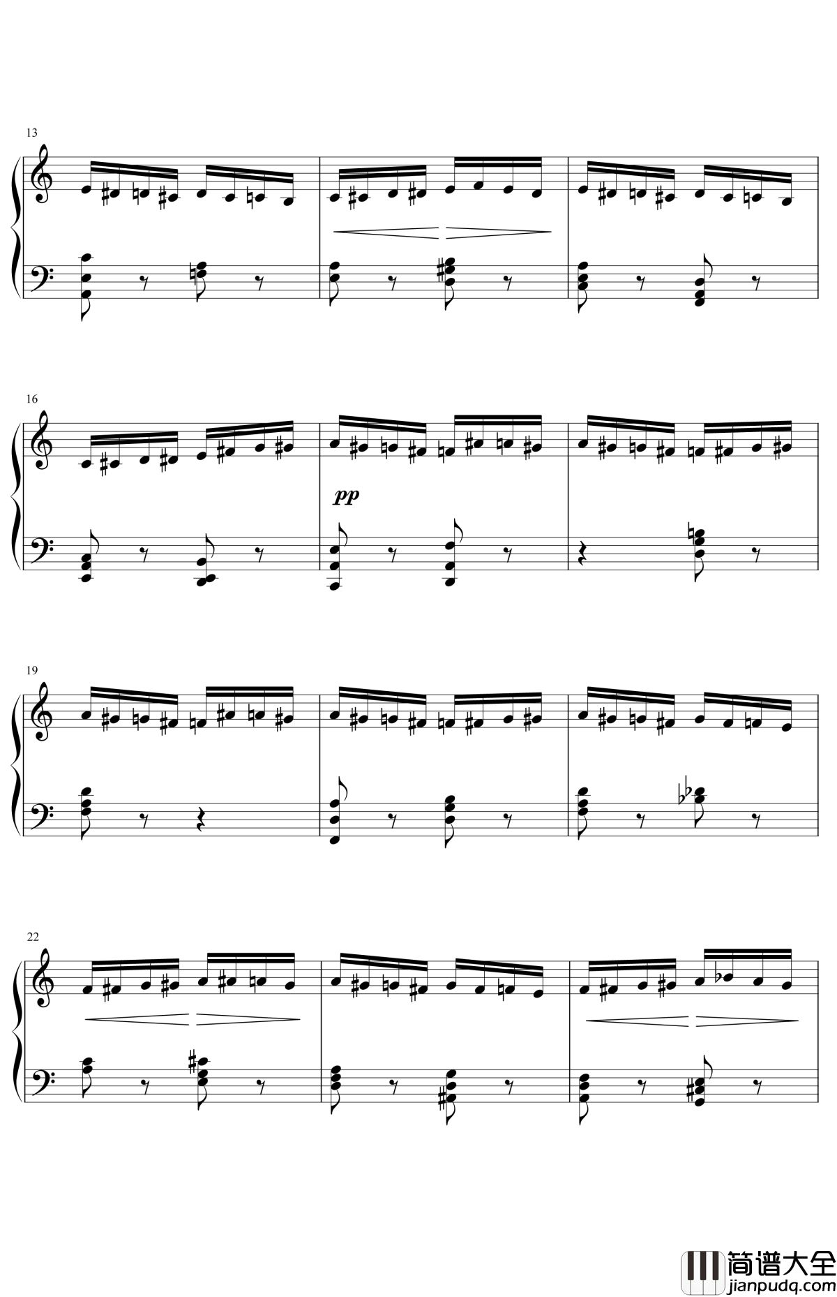 野蜂飞舞钢琴谱_马克西姆_大黄蜂的飞行