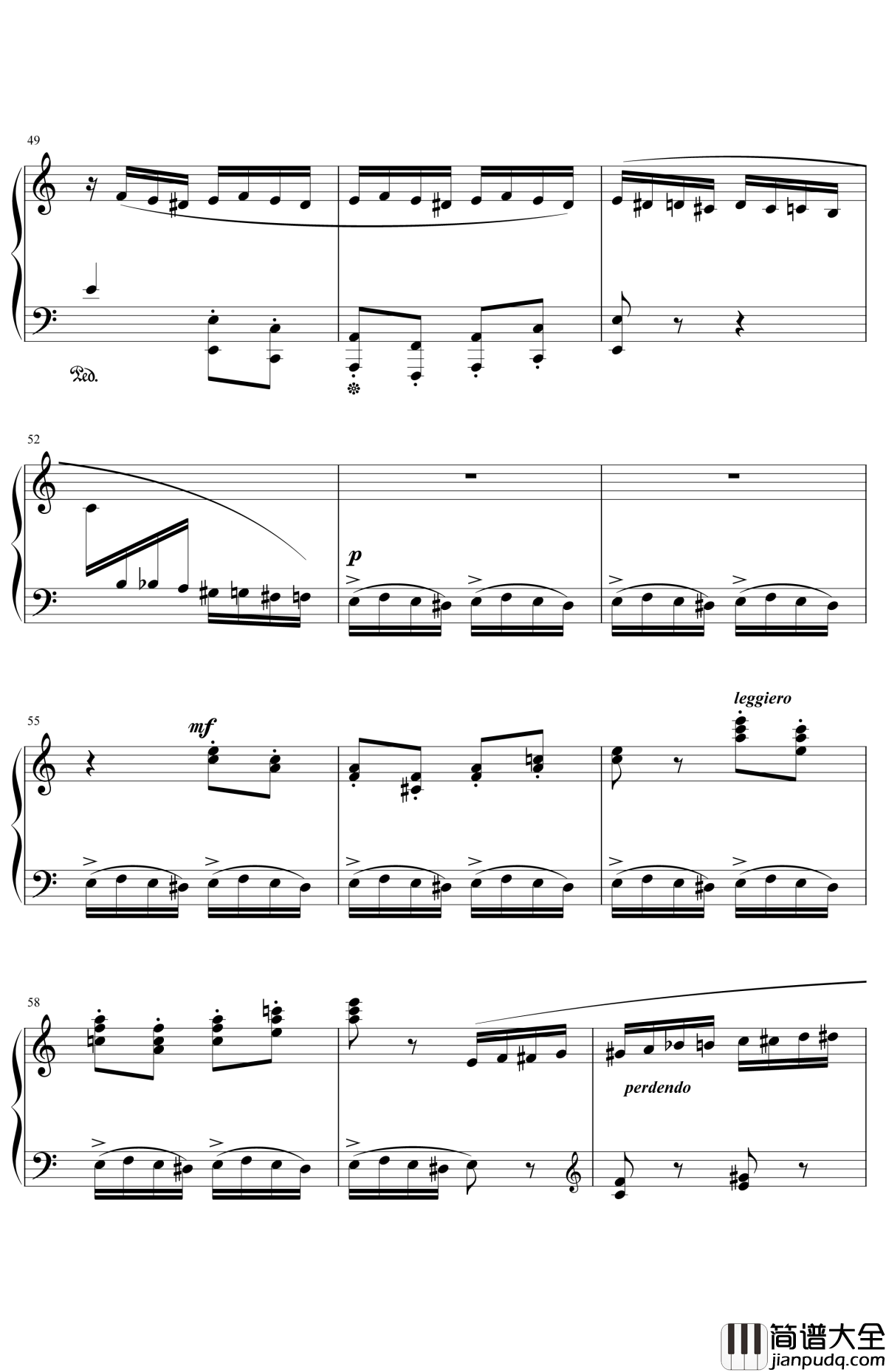 野蜂飞舞钢琴谱_马克西姆_大黄蜂的飞行