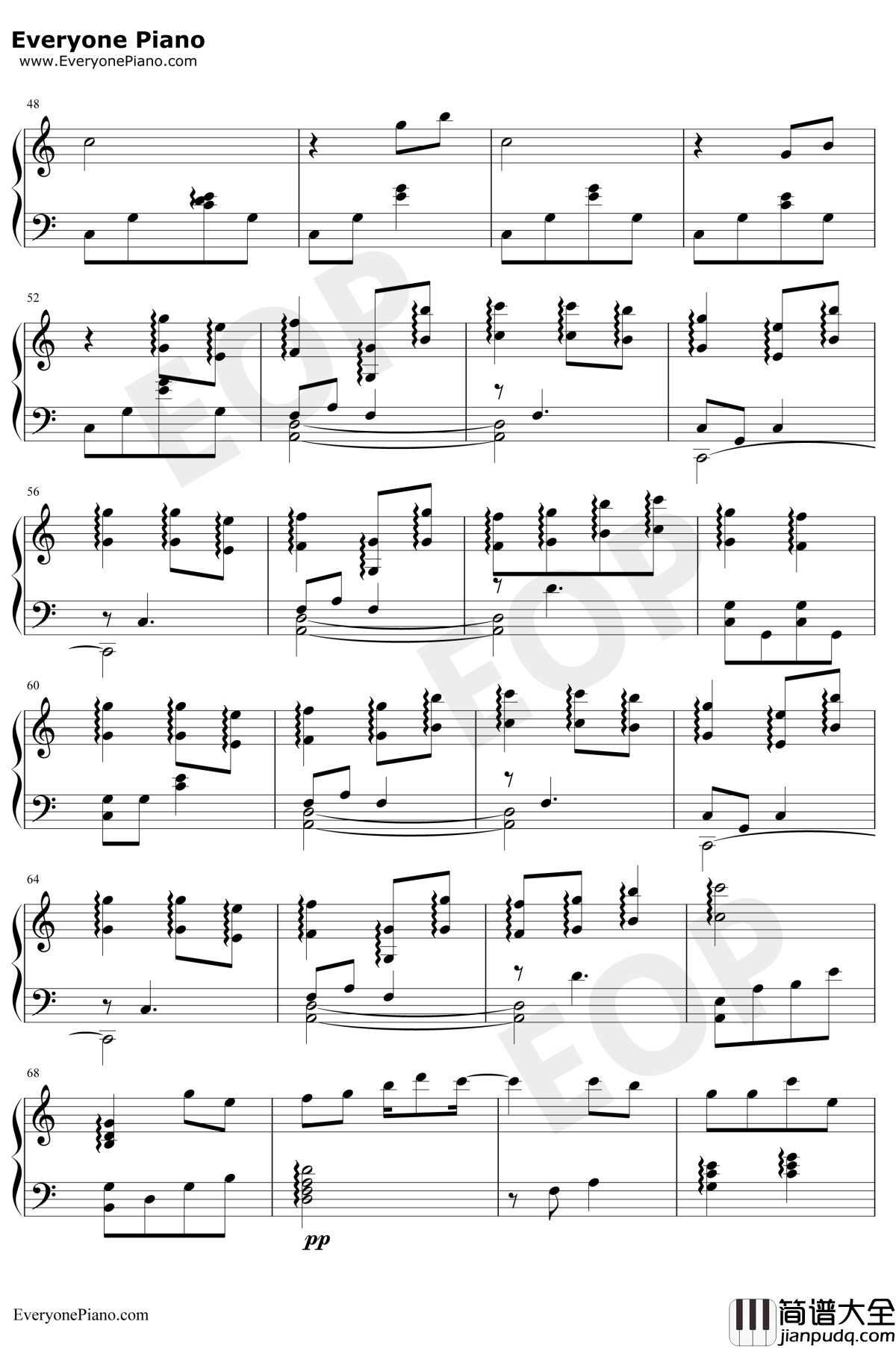 不想睡钢琴谱_梁静茹