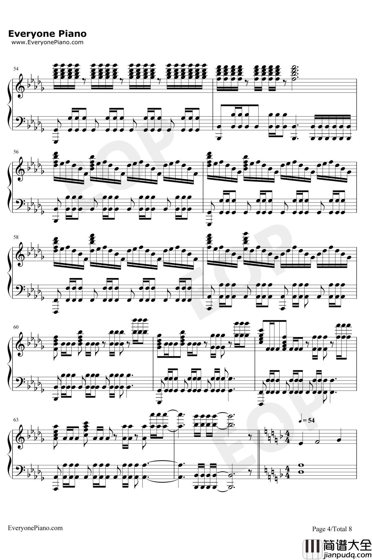 流浪地球组曲钢琴谱_流浪地球_流浪地球组曲