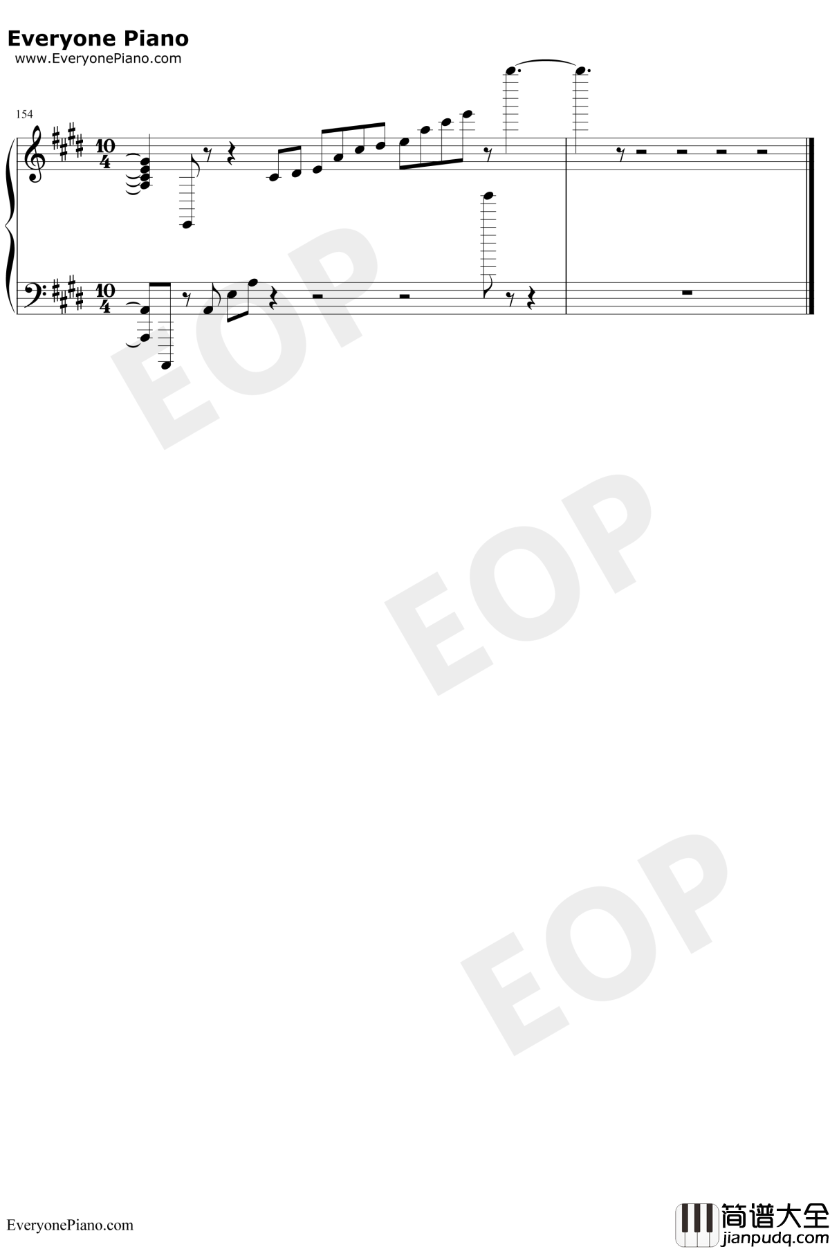 Little_Busters钢琴谱_Rita_完整版