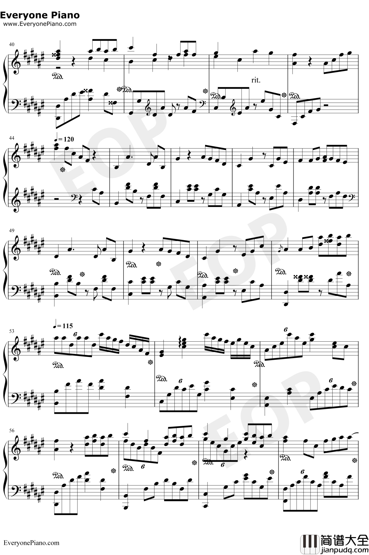 You_Can_Be_My_Girl_friend钢琴谱_蔡徐坤_歌曲动感给你不一样的感觉