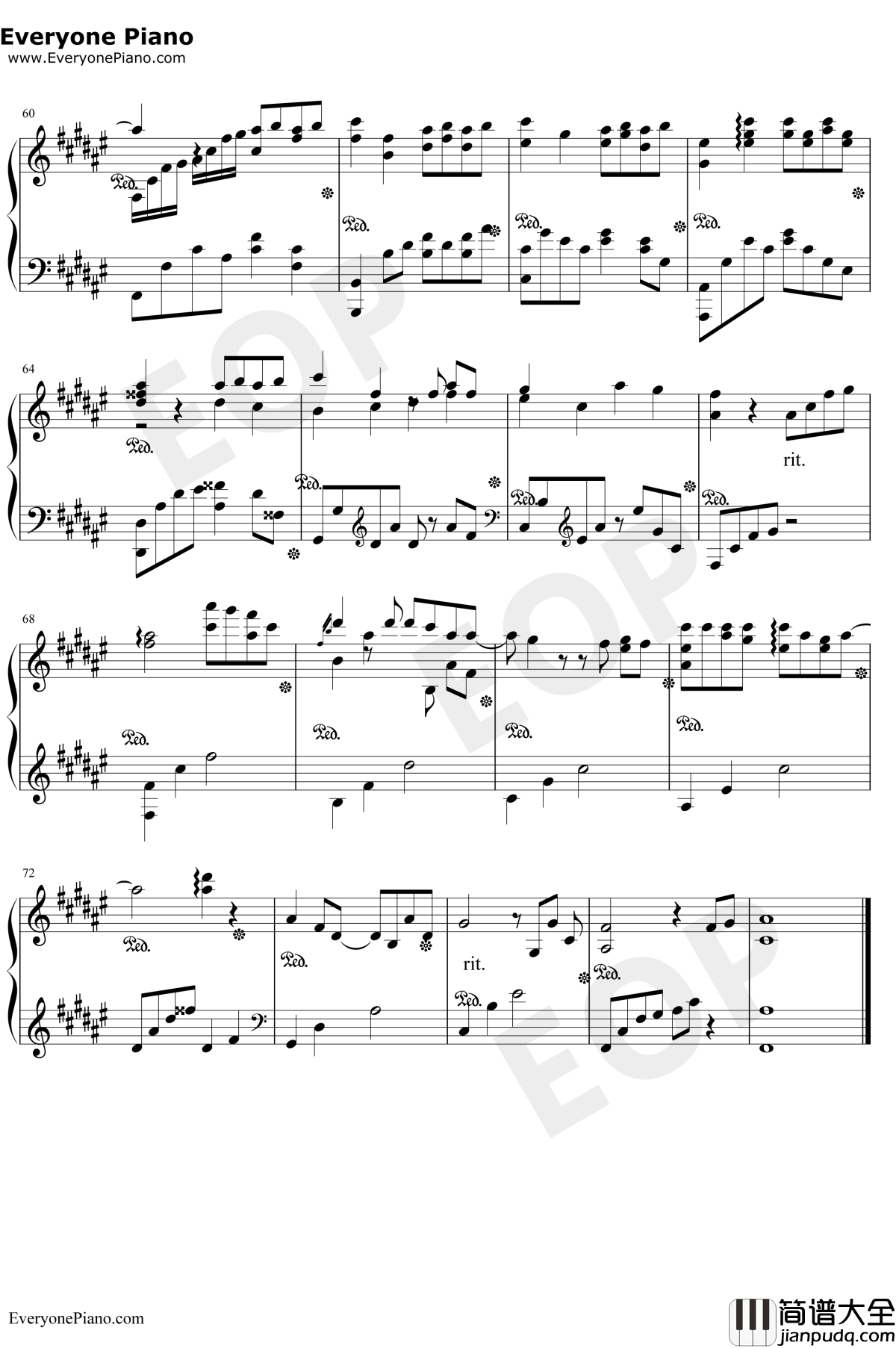 You_Can_Be_My_Girl_friend钢琴谱_蔡徐坤_歌曲动感给你不一样的感觉