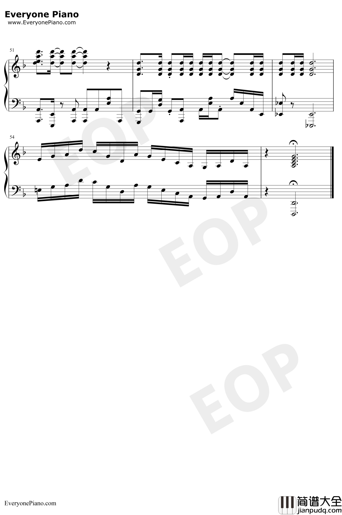 コノユビトマレ钢琴谱_JUNNA_狂赌之渊××OP