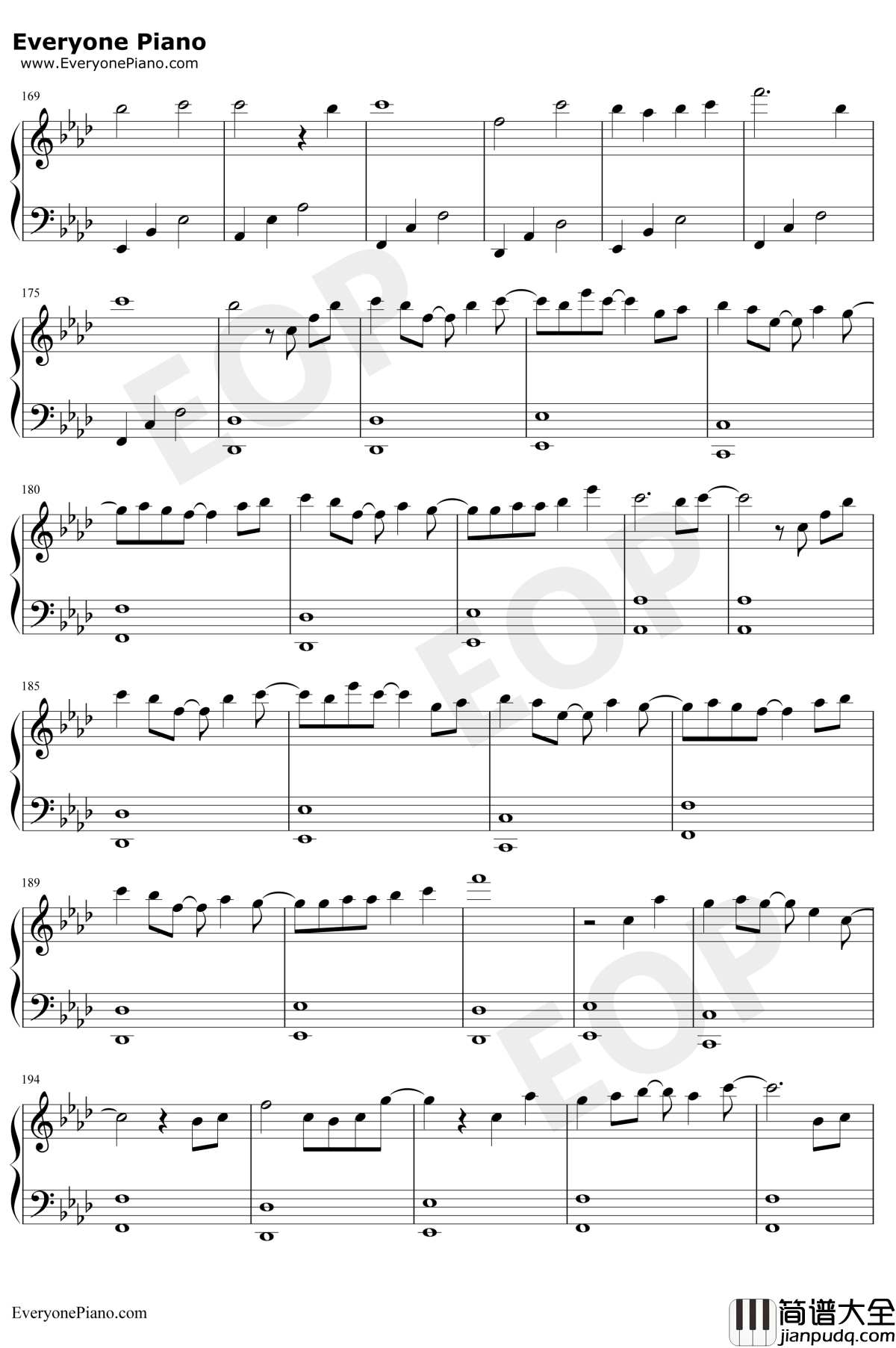 冠世一战钢琴谱_言和_2019拜年祭精品