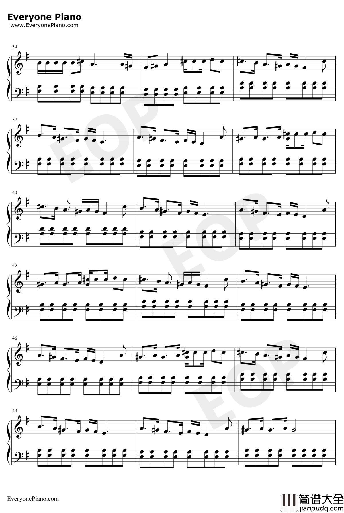 烦恼歌钢琴谱_张学友_一起呼叫没有烦恼除了呼吸其他不重要_抖音