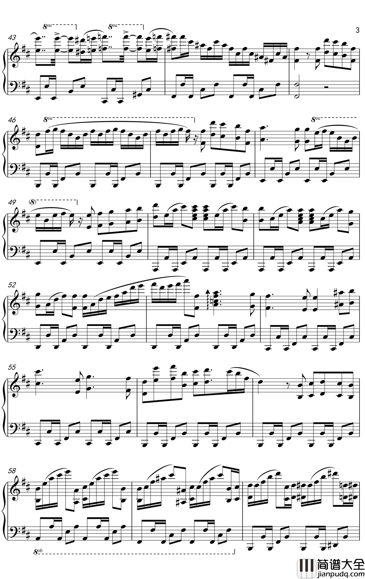 El_Bimbo_橄榄项链钢琴谱_保罗·莫里哀_一首异国风情版的经典老歌