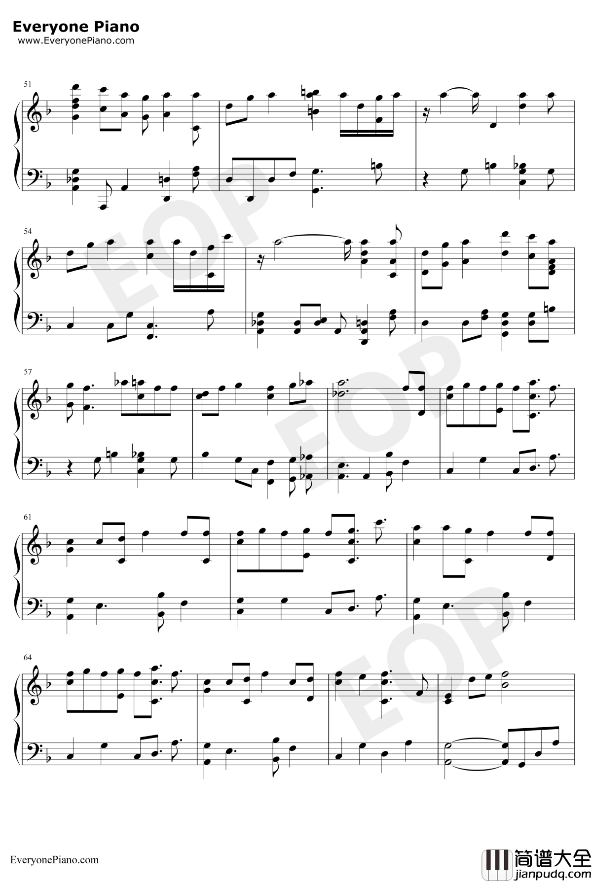 You're_in_Love_Right钢琴谱_Produce48IZONE