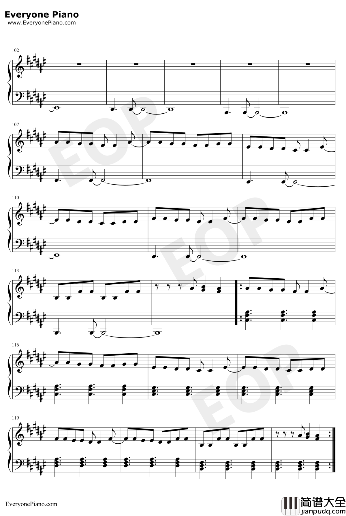 Zero钢琴谱_ImagineDragons_无敌破坏王2大闹互联网OST