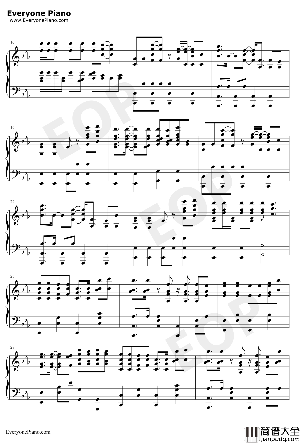 Nevada钢琴谱_Vicetone