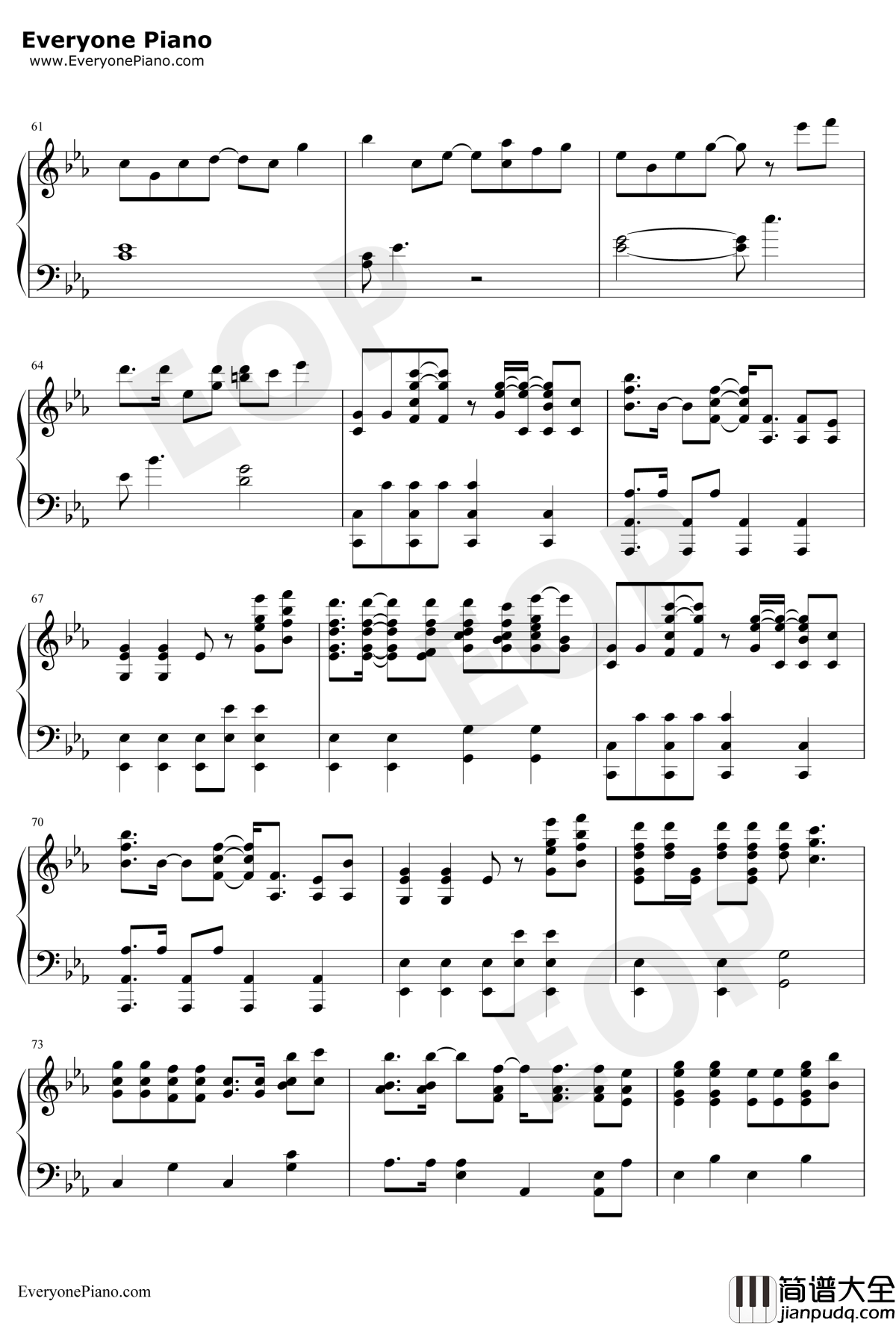 Nevada钢琴谱_Vicetone