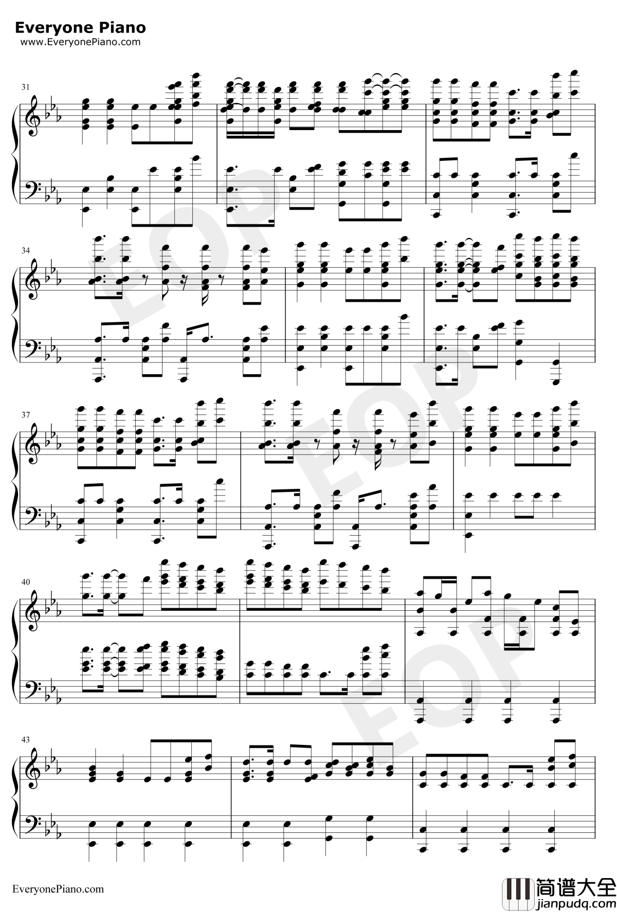 Nevada钢琴谱_Vicetone