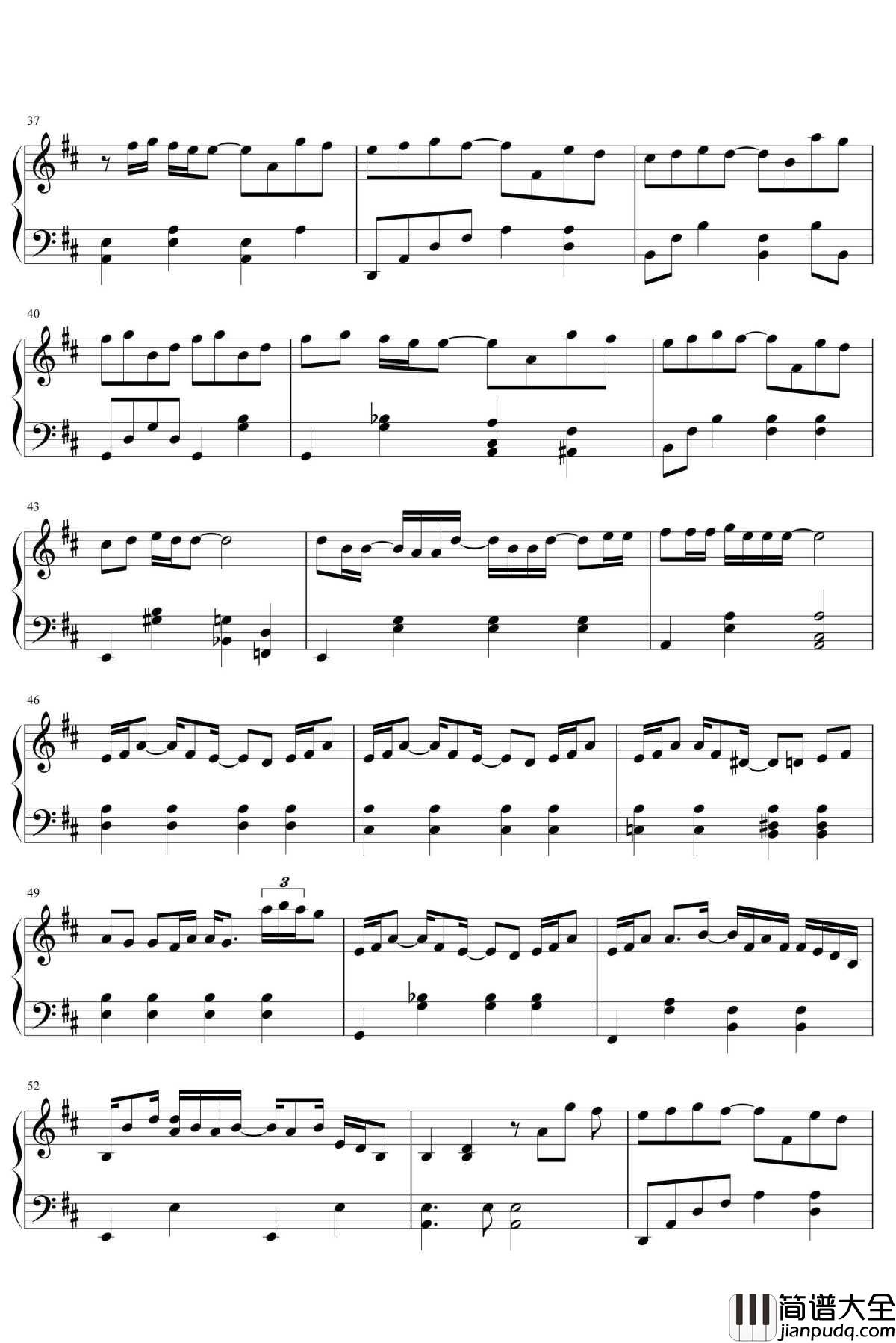 Kiss_Goodbye钢琴谱_王力宏_我们的爱情故事结局了