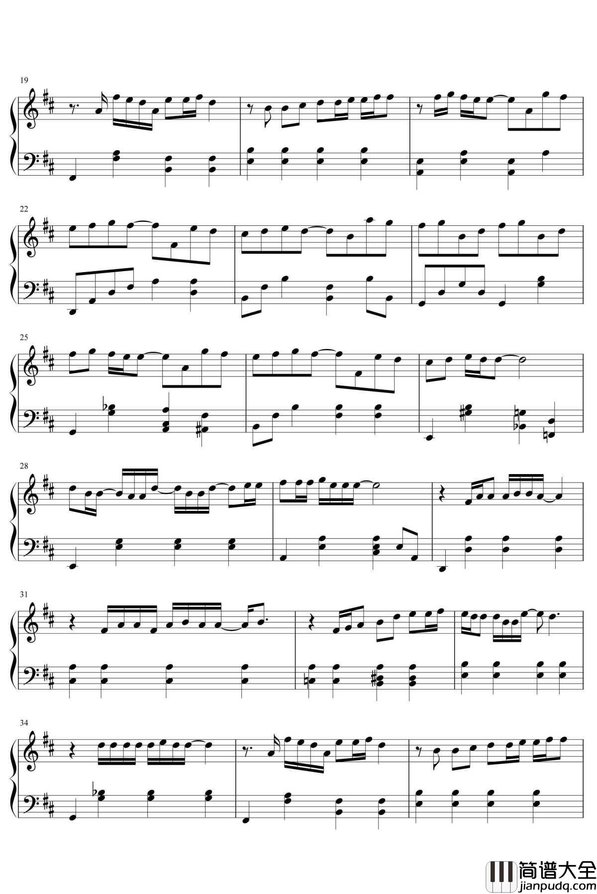 Kiss_Goodbye钢琴谱_王力宏_我们的爱情故事结局了